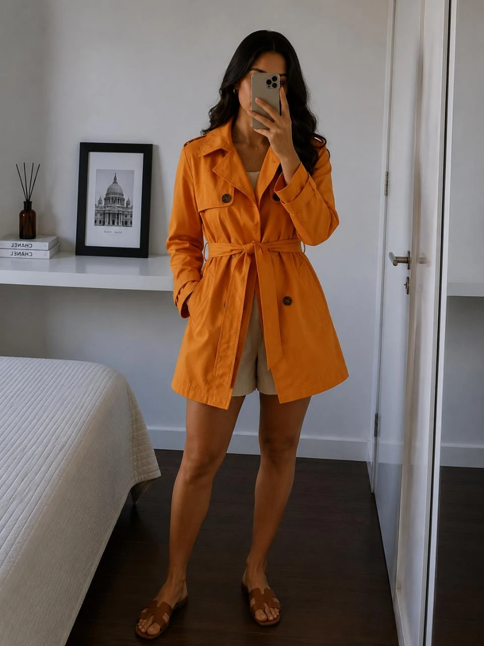Trench orange